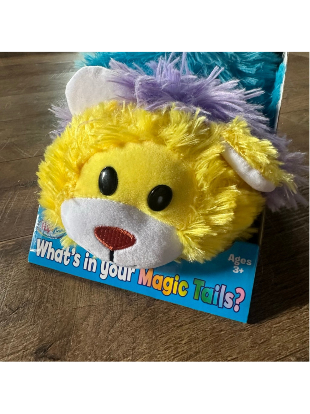 Flipazoo Stuffed Animal One Size Yellow Purple Magic Tails Summer
